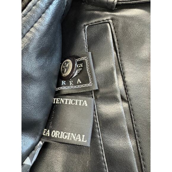 NEW "REPORTAGE" Leather Jacket, Made in Italy, Womens,Biker,Goth,FINAL SALE!!!! - Picture 14 of 16